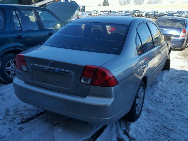 1HGES26773L002655 - 2003 HONDA CIVIC EX GRAY photo 4