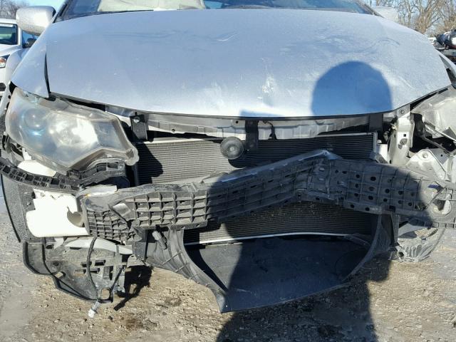 JHMZE2H7XAS015647 - 2010 HONDA INSIGHT EX SILVER photo 9