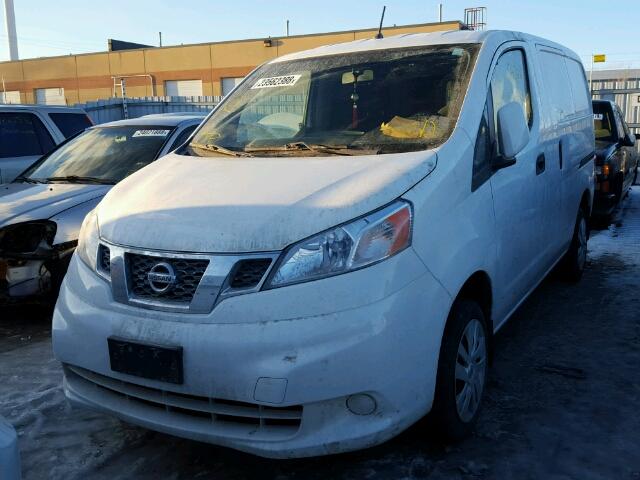 3N6CM0KN5FK723027 - 2015 NISSAN NV200 2.5S WHITE photo 2