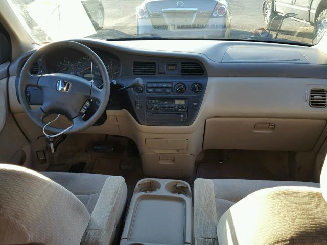 5FNRL18553B154925 - 2003 HONDA ODYSSEY LX GOLD photo 9