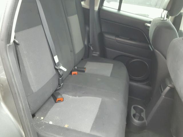 1C4NJCBA3DD169275 - 2013 JEEP COMPASS SP CHARCOAL photo 6