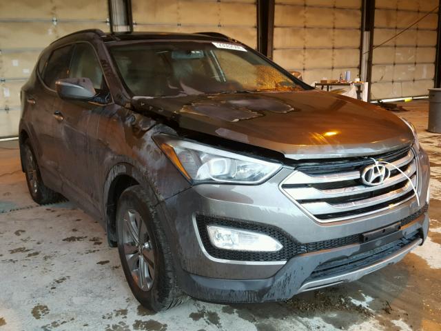 5XYZUDLB5EG216220 - 2014 HYUNDAI SANTA FE S CHARCOAL photo 1