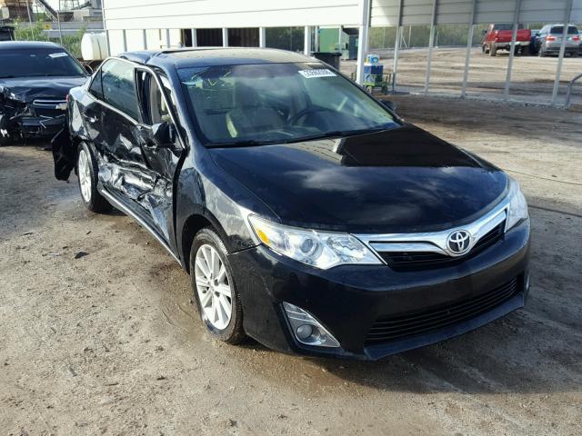 4T1BK1FKXEU550626 - 2014 TOYOTA CAMRY SE BLUE photo 1