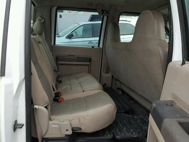 1FDXW46YX8EE54249 - 2008 FORD F450 SUPER WHITE photo 6