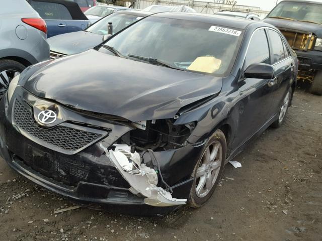 4T1BE46K69U847035 - 2009 TOYOTA CAMRY BASE BLACK photo 2