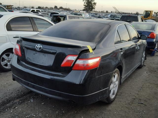 4T1BE46K69U847035 - 2009 TOYOTA CAMRY BASE BLACK photo 4