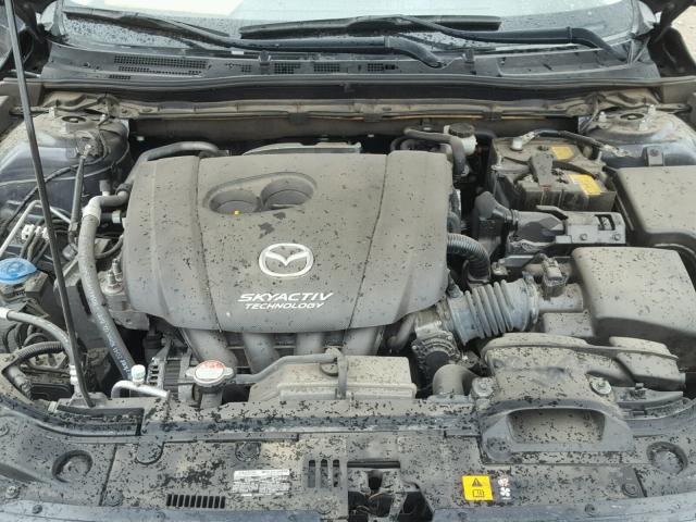 JM1BM1L72E1179171 - 2014 MAZDA 3 TOURING CHARCOAL photo 7