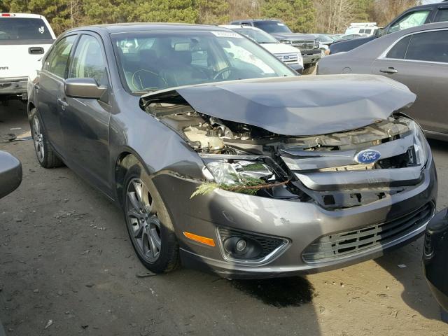 3FAHP0JG5AR364903 - 2010 FORD FUSION SEL GRAY photo 1