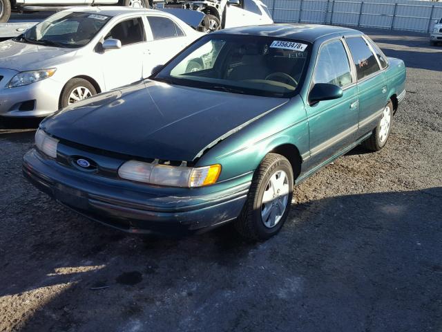 1FALP52U6SG152239 - 1995 FORD TAURUS GL GREEN photo 2