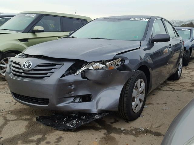 4T1BE46K07U529151 - 2007 TOYOTA CAMRY NEW GRAY photo 2