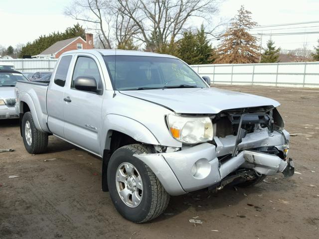 5TEUU42NX7Z453753 - 2007 TOYOTA TACOMA ACC SILVER photo 1