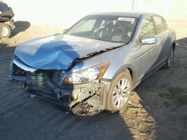 1HGCP3F80BA008430 - 2011 HONDA ACCORD EXL TEAL photo 2