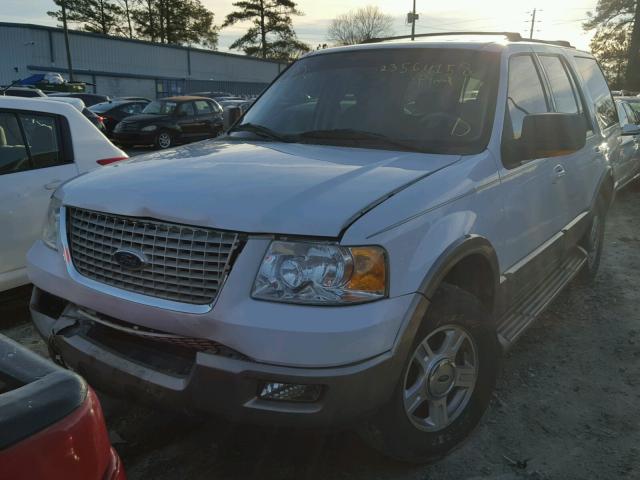 1FMRU17W53LC00155 - 2003 FORD EXPEDITION WHITE photo 2