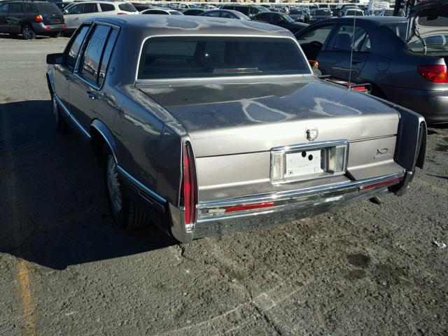 1G6CD53B3N4278051 - 1992 CADILLAC DEVILLE GOLD photo 3