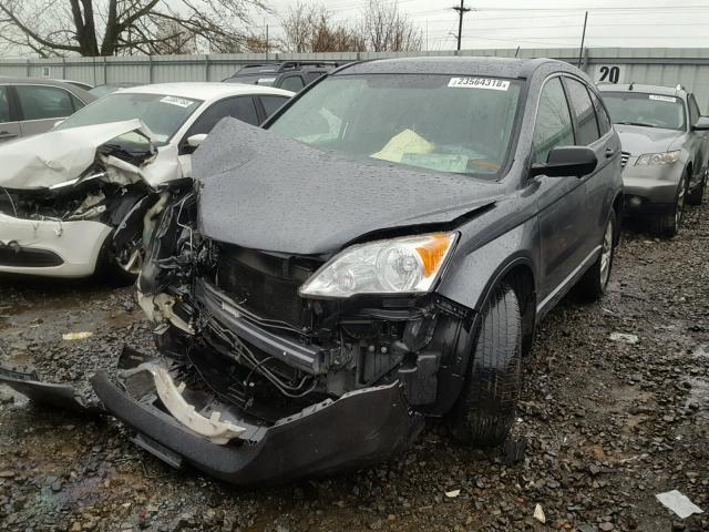 JHLRE4H58BC019187 - 2011 HONDA CR-V EX GRAY photo 2