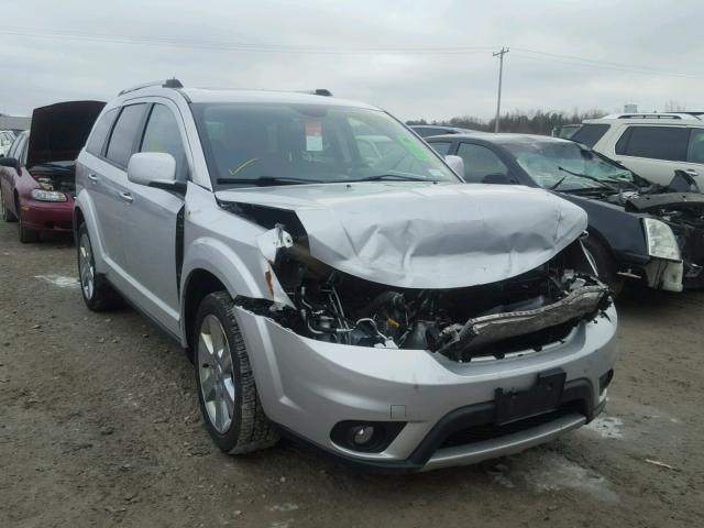 3C4PDDDG4ET157168 - 2014 DODGE JOURNEY LI SILVER photo 1