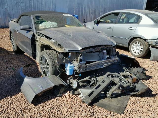 1ZVBP8FFXE5224575 - 2014 FORD MUSTANG GT GRAY photo 1