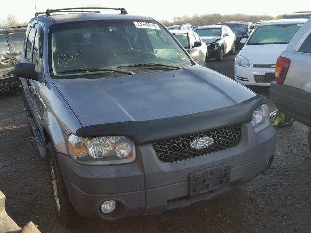 1FMYU03157KA29922 - 2007 FORD ESCAPE XLT GRAY photo 1