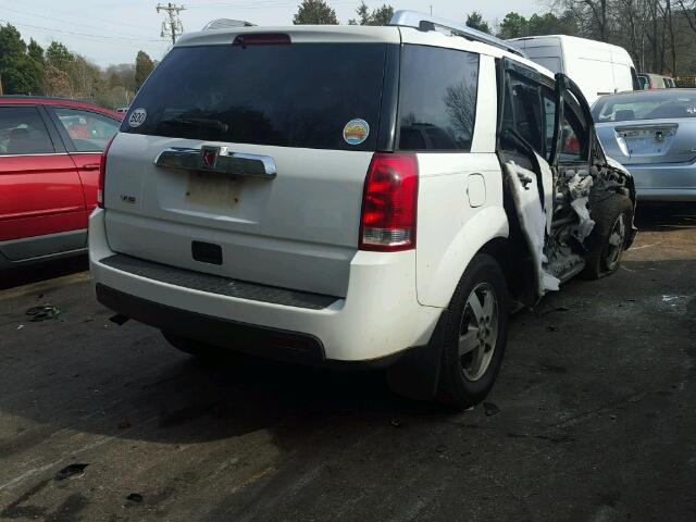 5GZCZ23D26S865562 - 2006 SATURN VUE WHITE photo 4