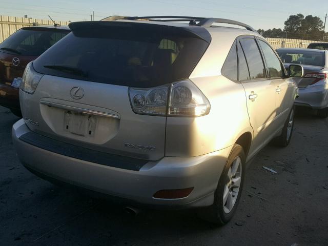 2T2HK31U37C015796 - 2007 LEXUS RX 350 CREAM photo 4