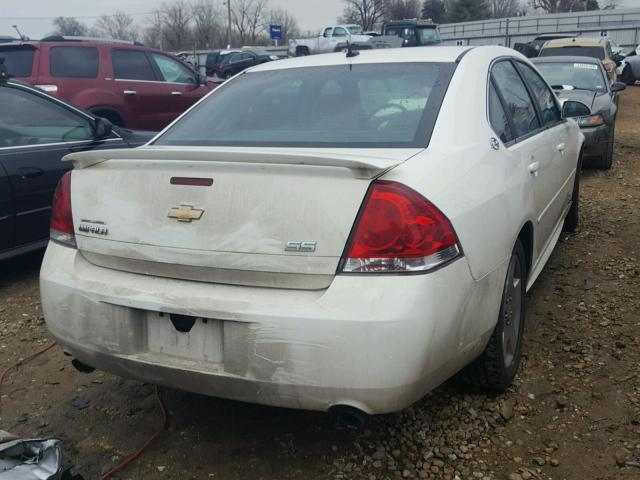 2G1WD57C091129068 - 2009 CHEVROLET IMPALA SS WHITE photo 4