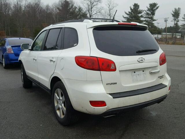 5NMSH73E77H039938 - 2007 HYUNDAI SANTA FE S WHITE photo 3