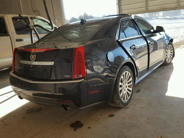 1G6DS5EV9A0102186 - 2010 CADILLAC CTS PREMIU BLACK photo 4