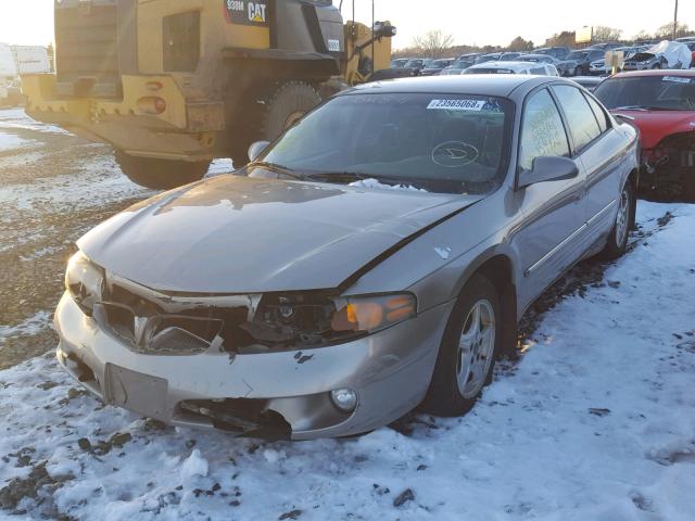 1G2HX54K424193308 - 2002 PONTIAC BONNEVILLE TAN photo 2