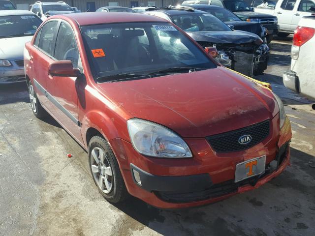 KNADE123266096846 - 2006 KIA RIO RED photo 1