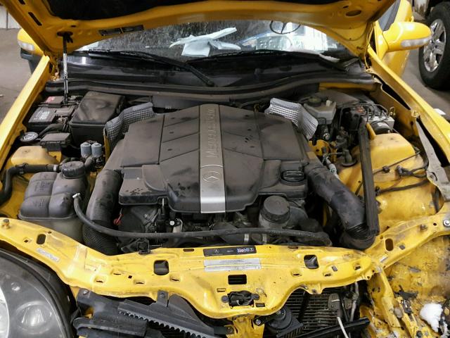 WDBKK65F83F272198 - 2003 MERCEDES-BENZ SLK 320 YELLOW photo 7