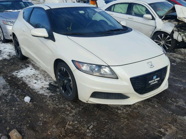 JHMZF1D46ES001186 - 2014 HONDA CR-Z WHITE photo 1