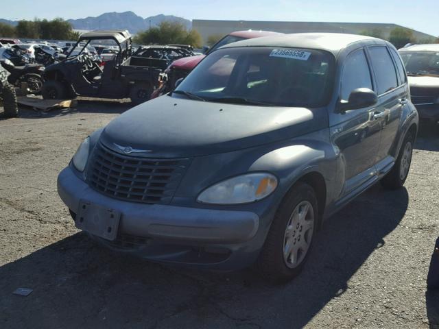 3C4FY4BB61T615827 - 2001 CHRYSLER PT CRUISER GREEN photo 2