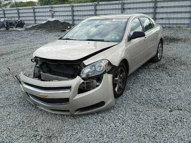 1G1ZB5E07CF229468 - 2012 CHEVROLET MALIBU LS ოქროსფერი ფოტო 2