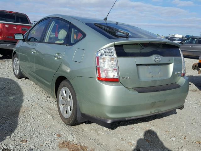 JTDKB20U367510778 - 2006 TOYOTA PRIUS GREEN photo 3