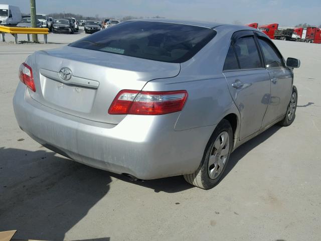 4T1BE46K57U139033 - 2007 TOYOTA CAMRY NEW SILVER photo 4