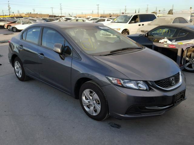 19XFB2F54DE293532 - 2013 HONDA CIVIC LX CHARCOAL photo 1