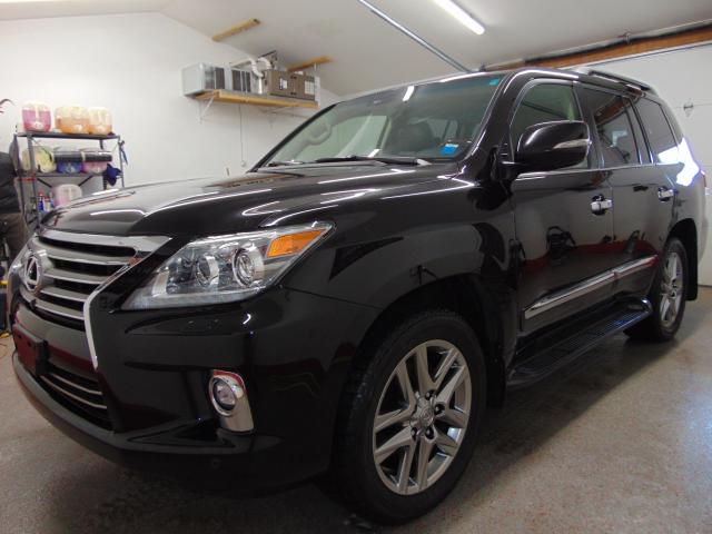 JTJHY7AX1E4132844 - 2014 LEXUS LX 570 BLACK photo 1