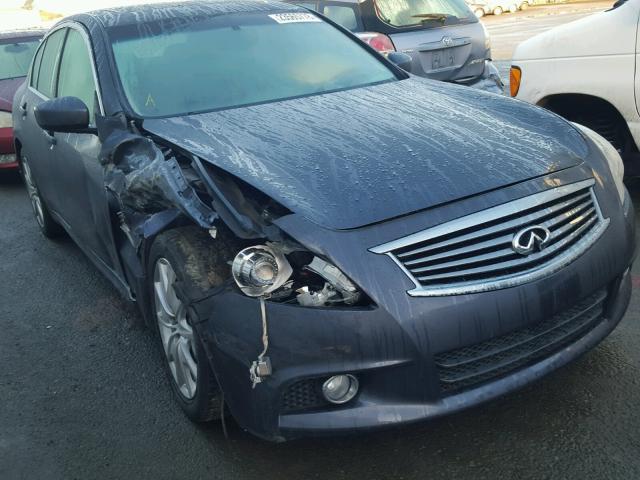 JN1CV6AP4AM201541 - 2010 INFINITI G37 BASE BLUE photo 9