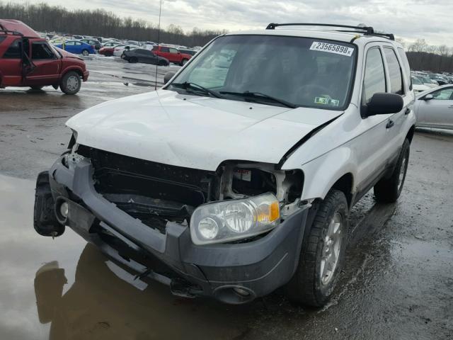 1FMCU93187KB58736 - 2007 FORD ESCAPE XLT WHITE photo 2