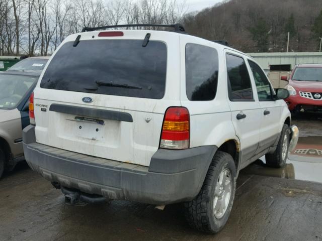 1FMCU93187KB58736 - 2007 FORD ESCAPE XLT WHITE photo 4