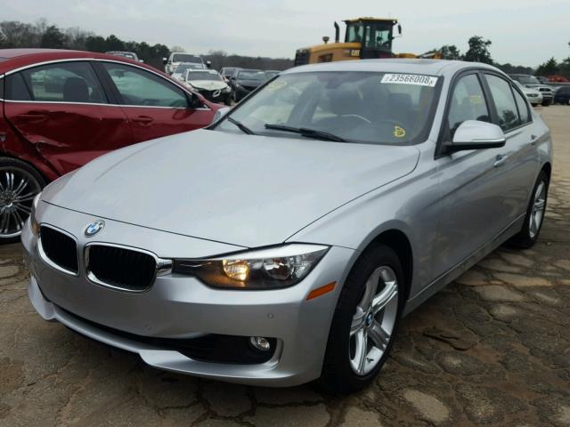 WBA3C1C53DK104538 - 2013 BMW 328 I SULE SILVER photo 2