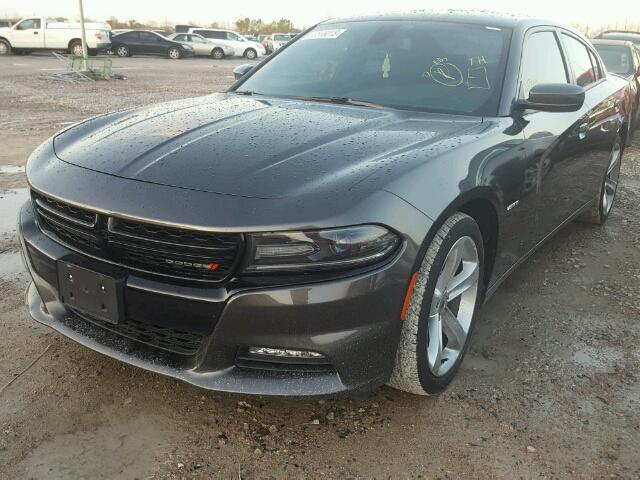 2C3CDXCT1HH561643 - 2017 DODGE CHARGER R/ GRAY photo 2