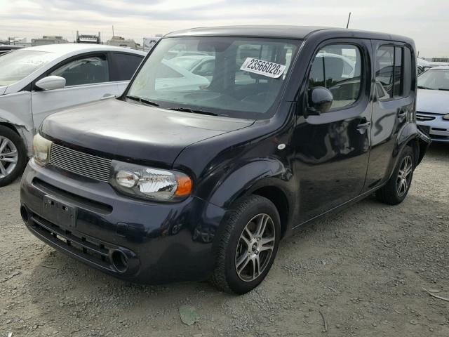 JN8AZ2KR8AT153781 - 2010 NISSAN CUBE BASE BLACK photo 2