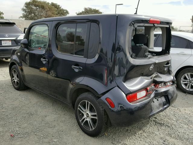 JN8AZ2KR8AT153781 - 2010 NISSAN CUBE BASE BLACK photo 3