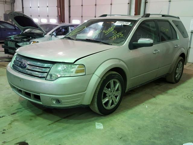 1FMDK03W58GA07133 - 2008 FORD TAURUS X L SILVER photo 2