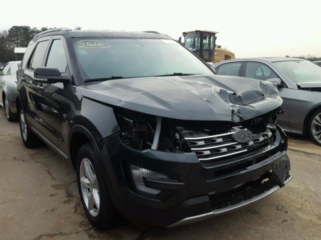 1FM5K8D87GGC08730 - 2016 FORD EXPLORER X GRAY photo 1