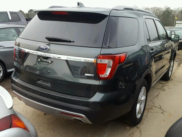 1FM5K8D87GGC08730 - 2016 FORD EXPLORER X GRAY photo 4