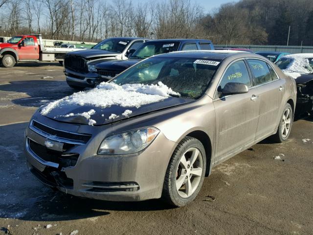 1G1ZC5E09CF148467 - 2012 CHEVROLET MALIBU 1LT 棕色 照片 2
