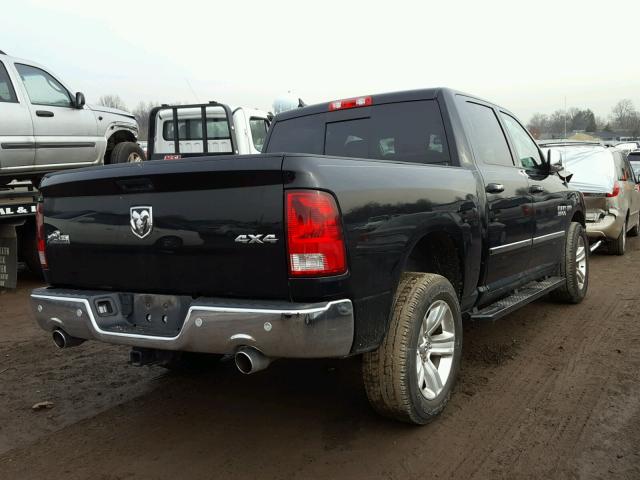 1C6RR7LT5ES433490 - 2014 RAM 1500 SLT BLACK photo 4