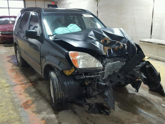 JHLRD78464C030218 - 2004 HONDA CR-V LX BLACK photo 1